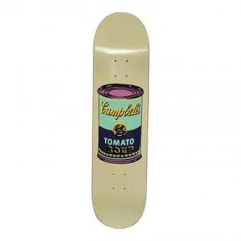THE SKATEROOM (ザ スケートルーム) スケートボード アートスケートボードデッキ Andy WARHOL Colored Campbell's Soup Blood