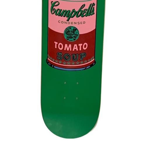 THE SKATEROOM (ザ スケートルーム) スケートボード アートスケートボードデッキ Andy WARHOL Colored Campbell's Soup Blood