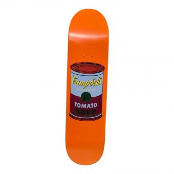 THE SKATEROOM (ザ スケートルーム) スケートボード アートスケートボードデッキ Andy WARHOL Colored Campbell's Soup Blood
