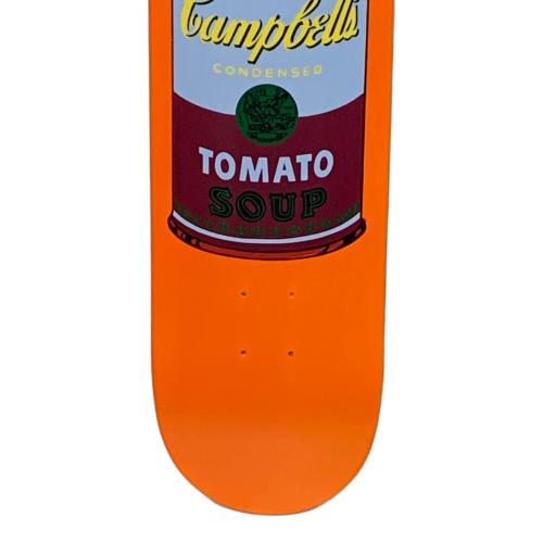THE SKATEROOM (ザ スケートルーム) スケートボード アートスケートボードデッキ Andy WARHOL Colored Campbell's Soup Blood