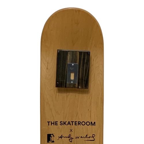 THE SKATEROOM (ザ スケートルーム) スケートボード アートスケートボードデッキ Andy WARHOL Colored Campbell's Soup Blood