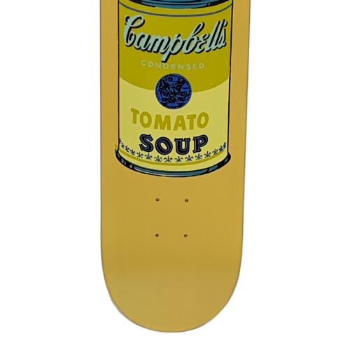 THE SKATEROOM (ザ スケートルーム) スケートボード アートスケートボードデッキ Andy WARHOL Colored Campbell's Soup Blood
