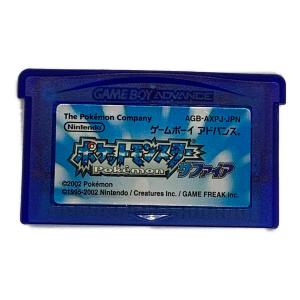 Nintendo (ニンテンドー) ポケットモンスター サファイア&ルビー ゲームソフト CERO A (全年齢対象)