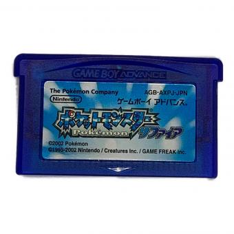 Nintendo (ニンテンドー) ポケットモンスター サファイア&ルビー ゲームソフト CERO A (全年齢対象)
