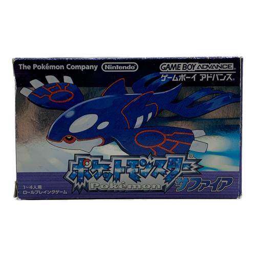 Nintendo (ニンテンドー) ポケットモンスター サファイア&ルビー ゲームソフト CERO A (全年齢対象)