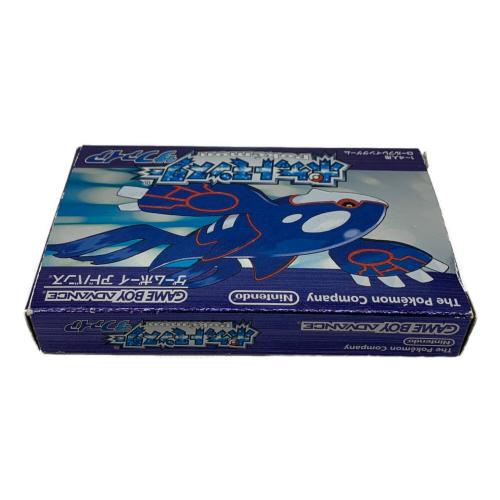 Nintendo (ニンテンドー) ポケットモンスター サファイア&ルビー ゲームソフト CERO A (全年齢対象)