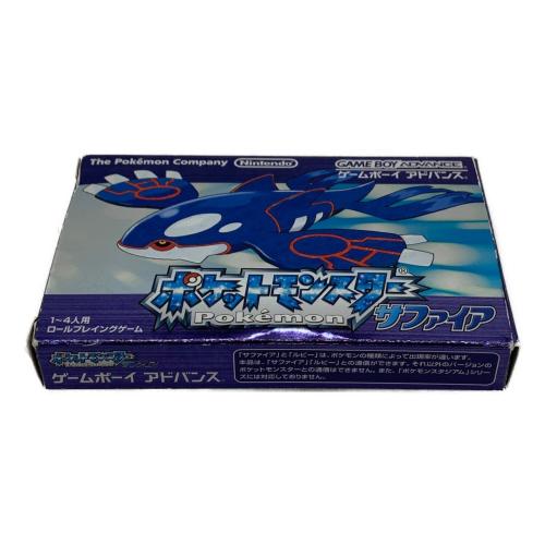 Nintendo (ニンテンドー) ポケットモンスター サファイア&ルビー ゲームソフト CERO A (全年齢対象)