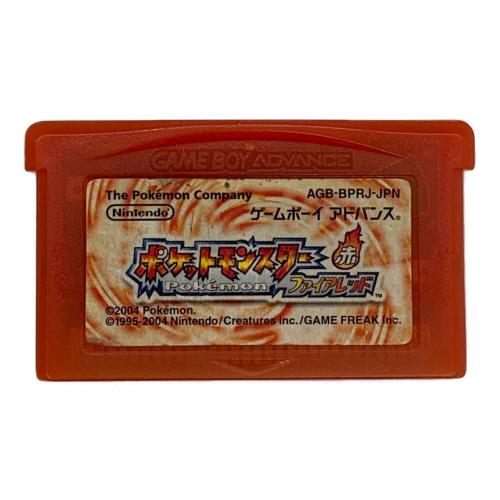 ポケットモンスターファイアレッド ゲームソフト CERO A (全年齢対象)