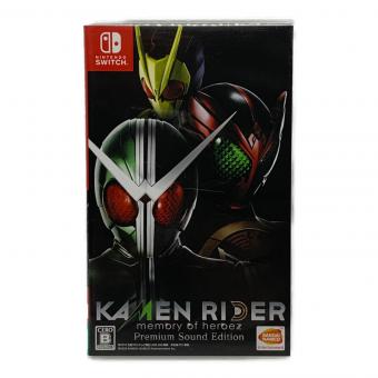 KAMENRIDER memory of heroez Premium Sound Edition Nintendo Switch用ソフト CERO B (12歳以上対象)