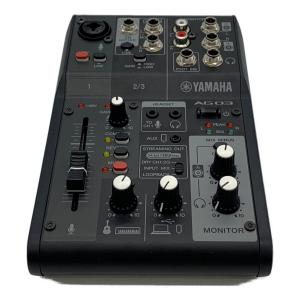 YAMAHA (ヤマハ) ライブストリーミングミキサー AG03MK2