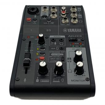 YAMAHA (ヤマハ) ライブストリーミングミキサー AG03MK2