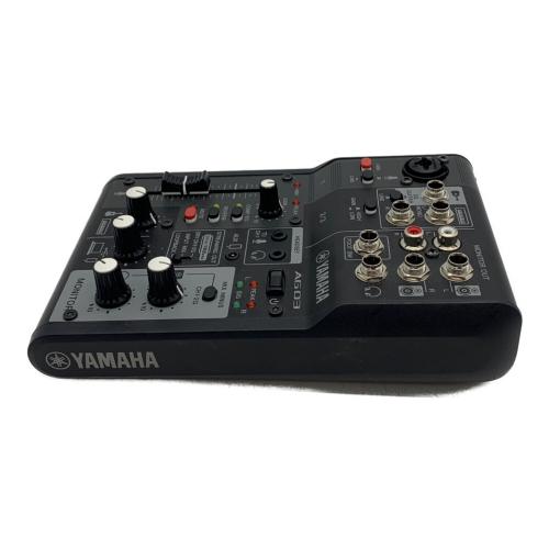 YAMAHA (ヤマハ) ライブストリーミングミキサー AG03MK2
