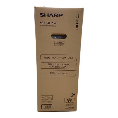 SHARP (シャープ) 空気清浄機 KC-U500Y-W 2025年製