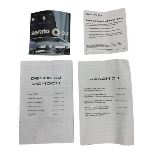 DENON (デノン) DJコントローラー MC4000