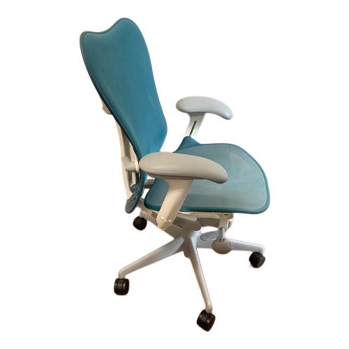 Herman Miller (ハーマンミラー) ワークチェアー 216 ブルー×アイボリー Mirra 2 Chair