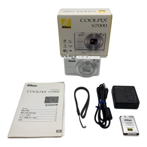 Nikon (ニコン) コンパクトデジタルカメラ COOLPIXS7000 ※画面左側ヤケ有