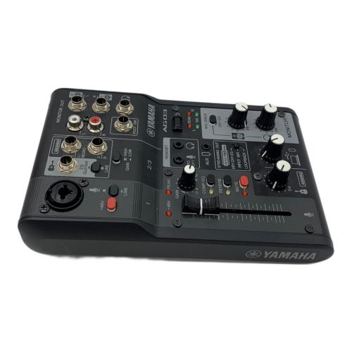 YAMAHA (ヤマハ) オーディオインターフェース AG03 MK2