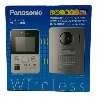 Panasonic (パナソニック) ワイヤレスインターフォン VL-SGD10L