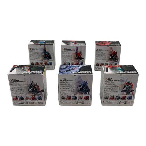 ガンダム 食玩フィギュアセット 6P GUNDAM CONVRGE FW