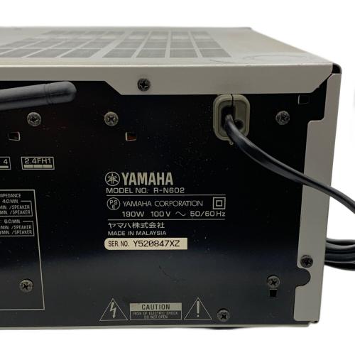 YAMAHA (ヤマハ) ネトワークレシーバー R-N602 リモコン汚れ