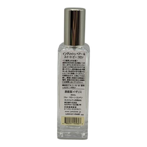 JO MALONE (ジョーマローン) イングリッシュ ベアー&スイートピーコロン 30ml 残量80%-99%