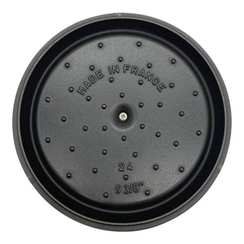 Staub (ストウブ) 両手鍋 24cm ブラック