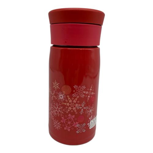STARBUCKS COFFEE (スターバックス コーヒー) 水筒 真空断熱 レッド スノーバラエティー