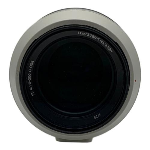 SONY (ソニー) ズームレンズ SEL70200G FE 70-200mm F4 G OSS