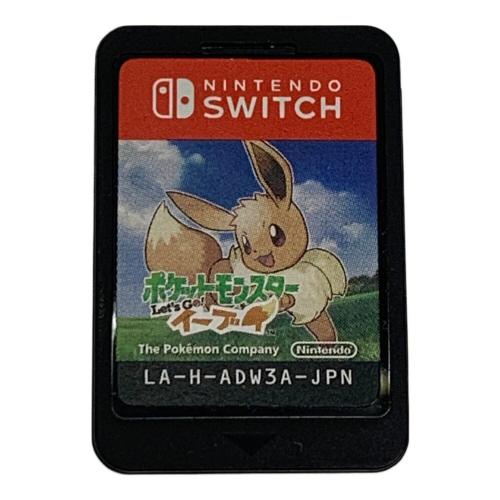ポケットモンスター Let's Go! イーブイ Nintendo Switch用ソフト ソフトのみ CERO A (全年齢対象)