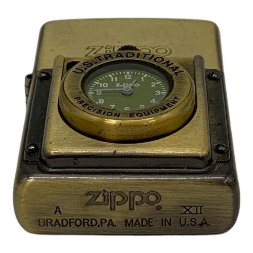 ZIPPO (ジッポ) オイルライター 1996年製 U.S. TRADITIONAL 時計