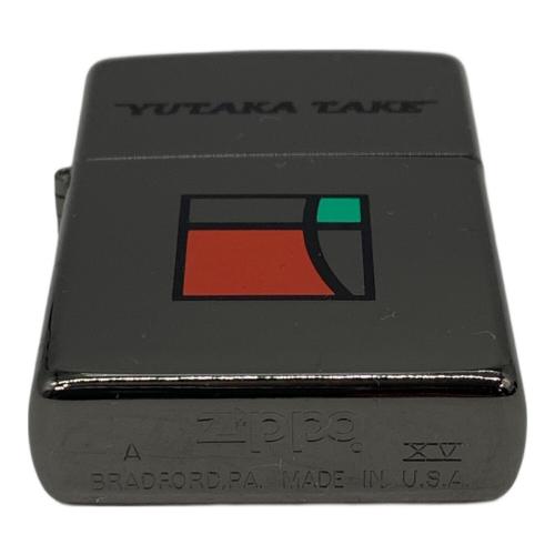 ZIPPO (ジッポ) オイルライター 1999年製 YUTAKA TAKE 武豊