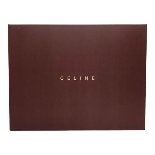 CELINE (セリーヌ) 綿毛布 保管ヨゴレ有 マカダム柄 140× 200