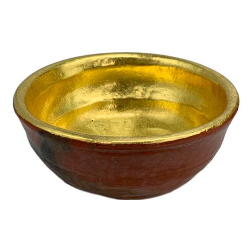 松楽造 嶋台茶碗 金/銀 2Pセット 佐々木松楽