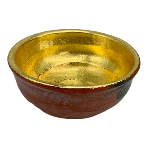 松楽造 嶋台茶碗 金/銀 2Pセット 佐々木松楽