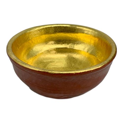 松楽造 嶋台茶碗 金/銀 2Pセット 佐々木松楽