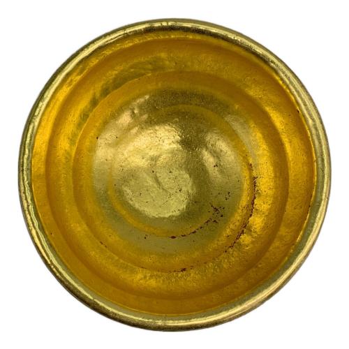 松楽造 嶋台茶碗 金/銀 2Pセット 佐々木松楽