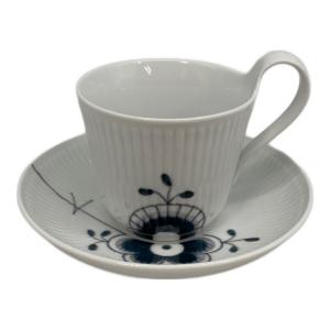 ROYAL COPENHAGEN (ロイヤル・コペンハーゲン) カップ&ソーサー ブラックフルーテッド・メガ