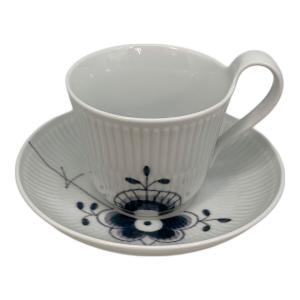 ROYAL COPENHAGEN (ロイヤル・コペンハーゲン) カップ&ソーサー ブラックフルーテッド・メガ