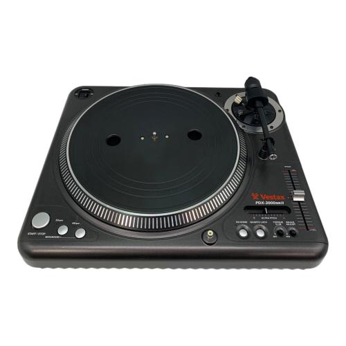 VESTAX (ベスタクス) ターンテーブル PDX-3000MKⅡ DJプレイ用コントロールバイナル付