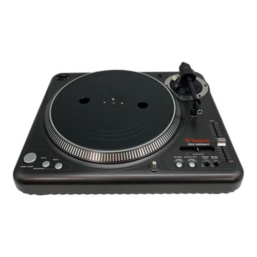 VESTAX (ベスタクス) ターンテーブル PDX-3000MKⅡ DJプレイ用コントロールバイナル付