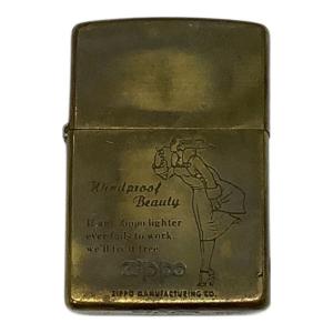 ZIPPO (ジッポ) オイルライター 1998年製 Windproof Beaut/ゴールド