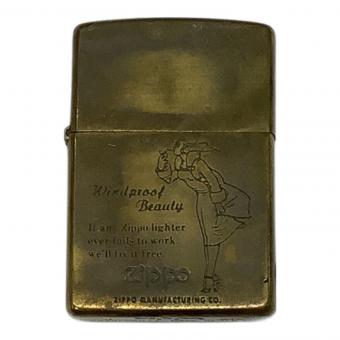 ZIPPO (ジッポ) オイルライター 1998年製 Windproof Beaut/ゴールド