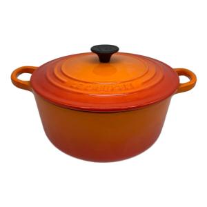 LE CREUSET (ルクルーゼ) 両手鍋 SIZE 22cm
