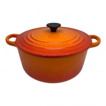 LE CREUSET (ルクルーゼ) 両手鍋 SIZE 22cm