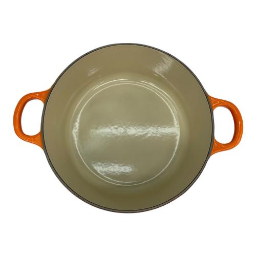 LE CREUSET (ルクルーゼ) 両手鍋 SIZE 22cm