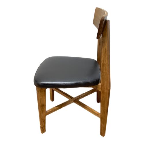 journal standard Furniture (ジャーナルスタンダードファニチャー) ダイニングチェアー ブラック×ブラウン CHINON CHAIR