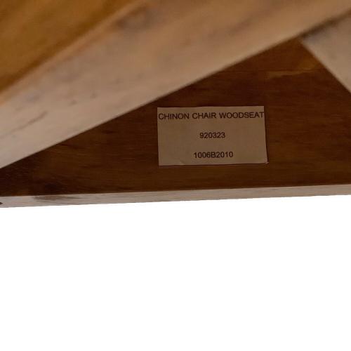 journal standard Furniture (ジャーナルスタンダードファニチャー) ダイニングチェアー ブラウン CHINON CHAIR WOOD