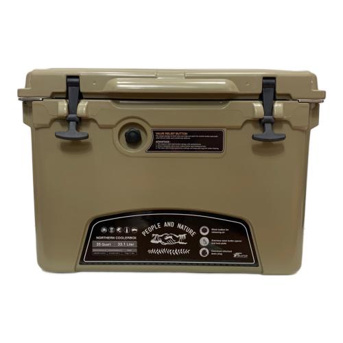 FIELDOOR (フィールドア) NORTHERN COOLERBOX クーラーボックス 35Quart 33.1L カーキ