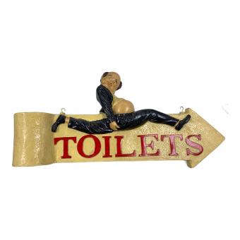 トイレサイン アメリカン雑貨/リバーシブル