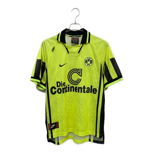 NIKE (ナイキ) サッカーウェア(トップス) F6 12 03 PKH BVB(ドルトムント)/UK製 メンズ SIZE L イエロー×ブラック